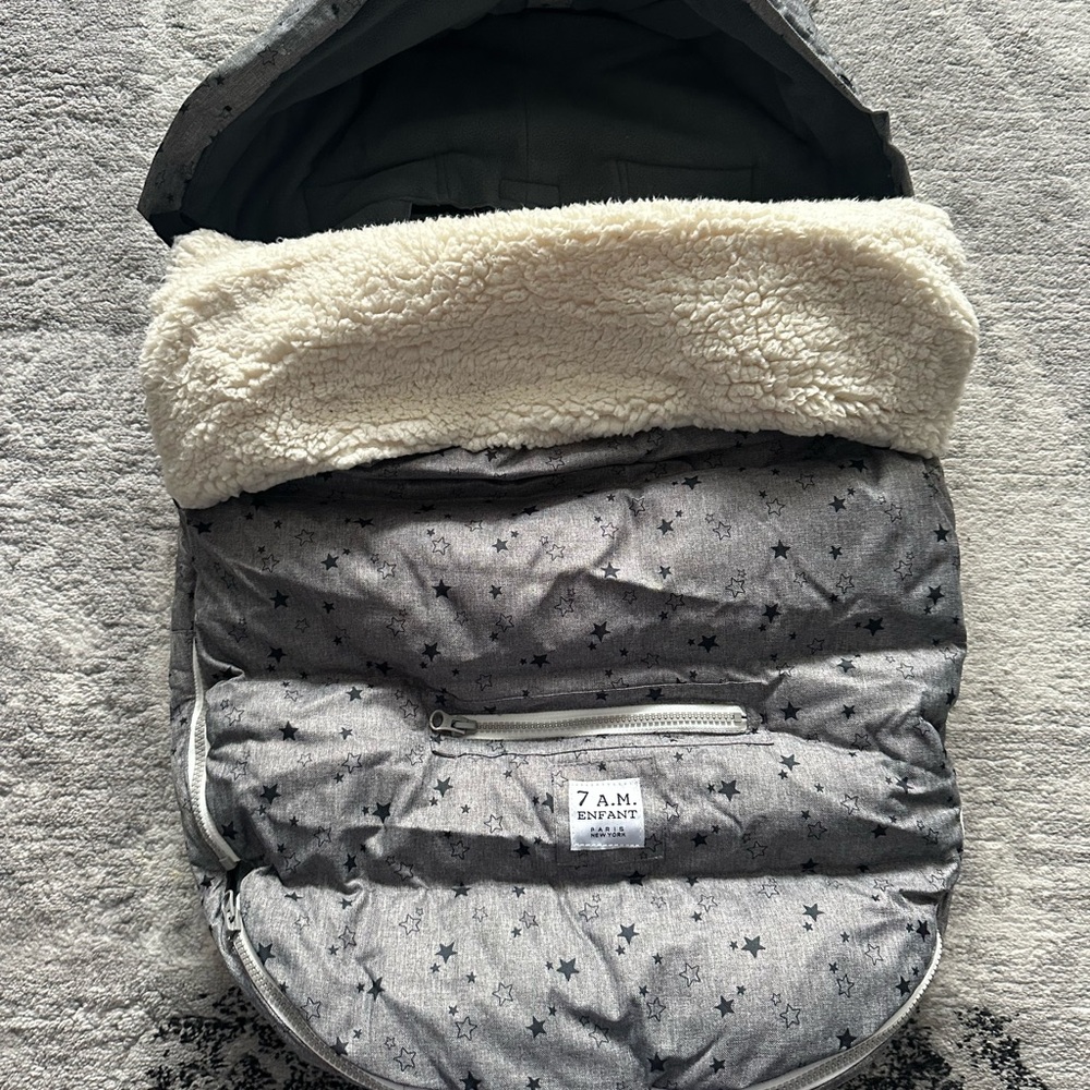 7 A.M. Enfant LambPOD Stroller and Car Seat Footmuff, Small/Medium